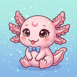 Rare axolotl